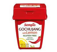 Sempio Gochujang with Lemon (250g) - Korean Chili Paste, Sweet, Sour, Savory & Spicy. Red Pepper Sauce for Tteokbokki, Korean Food, Vegan, Non-GMO