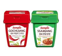 Sempio Korean Paste Assorted Pack 500gX2 - Gochujang + Ssamjang