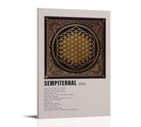 Sempiternal-Bring Me The Horizon Waterproof Canvas Poster Wall Art HD UV Resistant Print Suitable for Living Rooms And Hallways And Makes A Great GiftFrame-style16x24inch(40x60cm)