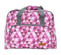 SEMPLIX Diamond Sewing Machine Bag, 45 x 34 x 24 cm, Sturdy Transport and Storage Bag for Standard Sewing Machine Models, Berry/Pink, Modern