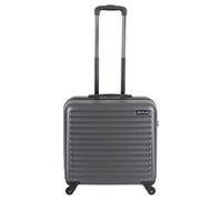 SEMPLIX Sewing machine trolley for all standard household sewing machines, hard case with high mobility and 360° manoeuvrability thanks to 4 smooth-running wheels, steel grey, 44 x 24 x 40 cm, Modern