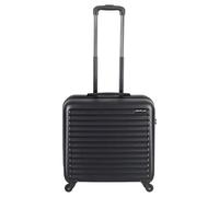 SEMPLIX Sewing machine trolley for all standard household sewing machines, hard case with high mobility and 360° manoeuvrability thanks to 4 smooth-running wheels, black, 44 x 24 x 40 cm, Modern