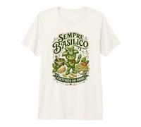 Sempre Basilico Italian Basil Pesto Pasta Cook Premium T-Shirt