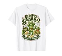 Sempre Basilico Italian Basil Pesto Pasta Cook T-Shirt