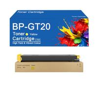 SEMTGJ BP-GT20 Toner Cartridge BK/C/M/Y, High Yield 18000 Page | Replacement for Sharp BP-10C20 20C20 20C25 Printers,BPGT20-Y