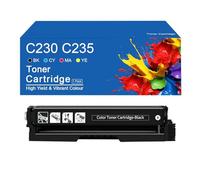 SEMTGJ C230/C235 High Capacity Toner Cartridges Compatible 006R04391/92/93/94 for Xerox C230 C235 Printer(Without Chip),C230-BK