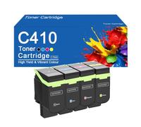 SEMTGJ C410 Color Toner Cartridge, Easy to Install and Use | Replacement for xerox C410 C410DN VersaLink C415 Printers,C410-4Color