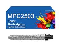 SEMTGJ Compatible MPC2503 Toner Cartridge Replacement for Ricoh MP C2011SP C2003SP C2503SP C2004SP C2504SP C2004exSP C2504exsp Printer,MPC2503-BK