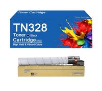 SEMTGJ Compatible TN328 Toner Cartridge High Yield Replacement for Konica Minolta bizhub C300i C360i C250i C7130i Printer,TN328-Black