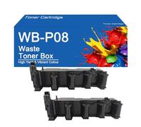 SEMTGJ Compatible WB-P08 Waste Toner Bottle Replacement for Konica Minolta bizhub C3300 C3320 3350 4000 4050i Printer, High-Definition Printing,WBP08-2Set