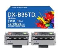 SEMTGJ High Yield DX-B35TD Toner Cartridge No Chip Replacement for Sharp DX-B352P Printers, Unleash High-Definition Printing,B35TD-2Set