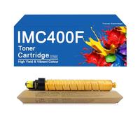 SEMTGJ IM C400F 4 Color Toner Cartridge High Yield Replacement for Ricoh IMC300F IMC400F IMC400SRF IMC401F Printers, Unleash High-Definition Printing,IMC400F-Y