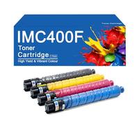 SEMTGJ IM C400F 4 Color Toner Cartridge High Yield Replacement for Ricoh IMC300F IMC400F IMC400SRF IMC401F Printers, Unleash High-Definition Printing,IMC400F-4Color
