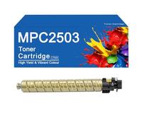 SEMTGJ MPC2503 4 Color Toner Cartridge Replacement for Ricoh MP C2011SP C2003SP C2503SP C2004SP C2504SP C2004exSP C2504exsp Printer, High Yield 15000 Page,MPC2503-M