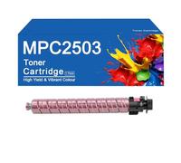 SEMTGJ MPC2503 4 Color Toner Cartridge Replacement for Ricoh MP C2011SP C2003SP C2503SP C2004SP C2504SP C2004exSP C2504exsp Printer, High Yield 15000 Page,MPC2503-Y