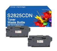SEMTGJ S2825CDN Waste Toner Bottle, High Yield 100000 Page | Replacement for Dell H625CDW H825CDW S2825CDN Printers,S2825-2Set