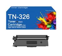SEMTGJ TN-326 Toner Cartridge Compatible TN-326BK/C/M/Y Toner | Replacement for Brother HL-L8250CDN L8350CDW MFC-L8600CDW DCP-L8400CDN Printer,TN326-Black