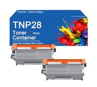SEMTGJ TNP28 Toner Cartridges Replacement for KONICA MINOLTA PagePro 1500W 1550DN 1580MF 1590MF Printer with Chip, High Yield 2600 Page,TNP28-2Pack
