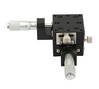 SEMY40 AC Micrometer Manual Slide Table Trimming Platform Cross Roller Linear Stages 40x40x40mm for Optical Instruments