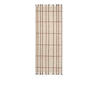 Sen Rug 80x200 Parchment/Chestnut