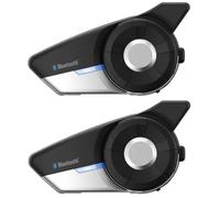 Sena 20S Evo Motorcycle Bluetooth System Helmet 8-Way Intercom Dual Kit