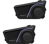 Sena 60S EVO Motorcycle Bluetooth Communication Headset with Sound by Bose, Mesh 3.0 & Wave Intercom, IPX7 Waterproof, Dual Helmet Clamp Kits, Voice Command & Noise Cancellation, Dual Pack