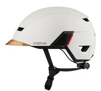 Sena U1 E-Bike Smart Helmet with Mesh 2.0 Intercom (Matte White, L)