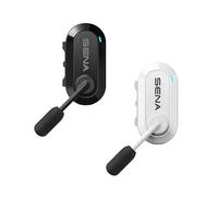 Sena BiKom 20 Cycling Mesh Communication System, Lightweight, weighing only 20 grams (White/Black, Dual Pack)