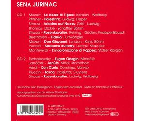 SENA JURINAC SINGS MOZART, STRAUSS & PUCCINI NEW CD