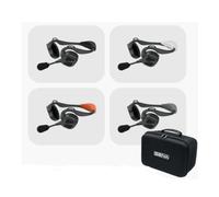 Sena Nautitalk Bosun Mesh Quad Pack Pack of 4 Headsets with Mesh Intercom 3.0: clear, secure, hands-free group communication