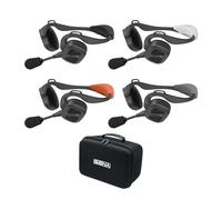 Sena Nautitalk Bosun Multi-Sport Mesh Intercom Communication Headset for Sailing and Other Water Sports, Quad Pack