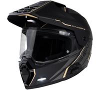 Sena Outlander Mesh Intercom Motorcycle Motorbike Adventure Helmet - Matt Black
