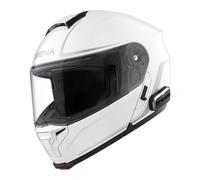 Sena Outrush 2 Wave and Mesh 3.0 Bluetooth Motorcycle Flip-Up Helmet-Gloss White
