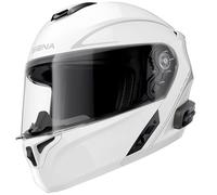 Sena Outrush R Bluetooth Modular Motorcycle Helmet with Intercom System (Gloss White, S)