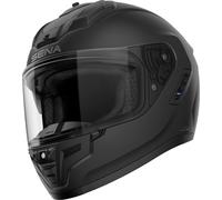 SENA Phantom Mesh Intercom Motorcycle Motorbike Helmet - Matt Black