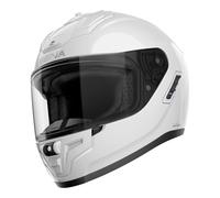 Sena Phantom Full Face Smart Motorcycle Helmet with Integrated Communications, LED Lighting, and 2nd Generation SOUND by Harman Kardon (Gloss White, S)