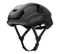 Sena S Mesh Intercom Smart Road Cycling Helmet (Matte Black, Medium)