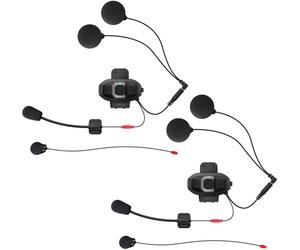Sena SF2 Bluetooth Communication System Double Pack, black for Men