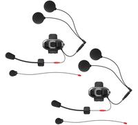 Sena SF4 Bluetooth Communication System Double Pack, black, One size