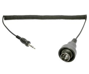 Sena SM10 3.5mm Stereo Jack to 5 pin DIN Cable for 1980-later Honda Goldwing, black for Men