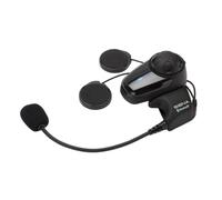 Sena SMH10-10 Bluetooth 3.0 900M Motorcycle Intercom with Headband Microphone, 1 Helmet Set