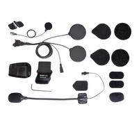 SENA SMH5 Motorcycle Intercom Helmet Clamp Full Kit With Boom Mic Wired Mic
