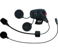 Sena SMH5-UNIV SMH5 Bluetooth Headset & Intercom for Scooters and Motorcycles with Universal Microphone Kit, Black, Pack of 1