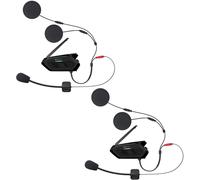 Sena Spider RT1 HD Bluetooth Communication System Double Pack, black, One size