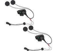 Sena Spider ST1 HD Bluetooth Communication System Double Pack, black for Men