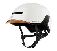 Sena U1 E-Bike Smart Helmet with Mesh 2.0 Intercom (Matte White, L)