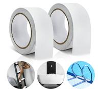 SenaiMy 2 Roll Anti Slip Tape 5cm*5m Transparent Stair Treads and Steps Glue Strips Safety Self Adhesive Water Proof Non Slip Shower Stickers for Indoor and Outdoor Bathtub Shower Treads