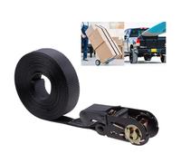 SenaiMy Tie Down Straps with Ratchet for Trailers, Ratchet Strap for Motorcycles, Cars (Length 8m), Tensile Force 800kg, Load Capacity 400kg
