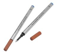 Senator Rollerball Refill Set of 2 Ever ROLL Ink Cartridges Blue Line Width 0.5 mm ISO 14145 Indelible (140-10-2BL)