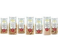 Senatore Cappelli Original Pasta from 1915 Ancient Grains, 100% Italian Handmade Bronze, Low Temperature (7 x 500 g) beneficial for gastrointestinal diseases